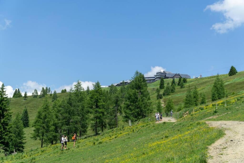 Hundefreundliche Bergwohnung Neben Der Skipiste - Mittelstation Skigebiet Gerlitzen Kanzelhohe Экстерьер фото